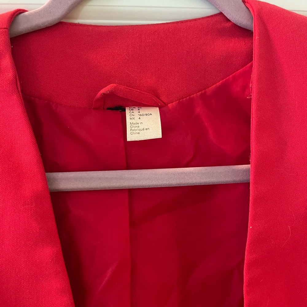 Express Cropped Blazer, 3/4 sleeve
